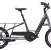 Vélo Cargo Longtail Électrique Trek Fetch+ 2 Shimano Deore 10V 500Wh 20'' Gris