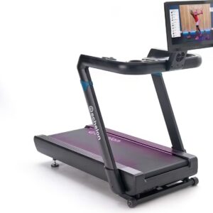 Tapis de course pliable connecté - Modèle STRIDE 8S-22 - ECHELON - Maison/Appartement - Ecran HD 22 pouces pivotant