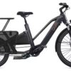 Vélo Cargo Longtail Électrique O2 Feel Equo 7.2 Shimano Nexus 5V 720 Wh 20/26'' Gris Anthracite Pack Family - Produit Reconditionné