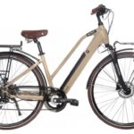 Vélo de Ville Électrique Bicyklet Camille Shimano Acera/Altus 8V 504 Wh 700 mm Beige Ivoire - Produit Reconditionné