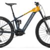 VTT Électrique Tout-Suspendu Mondraker Crafty Race Shimano XT 12V 750Wh 29'' Gris Jaune 2025