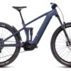 VTT Électrique Tout-Suspendu Cube Stereo Hybrid One44 Pro 800 Shimano Cues 11V 800 Wh 29'' Bleu Gris Ink 2025