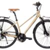 Vélo de Ville Femme Bicyklet Colette Shimano Acera/Altus 8V 700 mm Ivoire Brillant