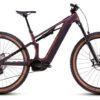 VTT Électrique Tout-Suspendu Cube Stereo Hybrid One44 HPC SLX 800 Shimano Deore XT 12V 800 Wh 29'' Violet Vert Molotov 2025