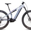 VTT Électrique Tout-Suspendu Cube Stereo Hybrid One44 HPC Race 800 Shimano Deore XT 12V 800 Wh 29'' Bleu Pigeon Art 2025
