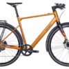 Vélo de Ville Electrique Bergamont E-Sweep Sport Shimano Claris 8V Mahle 250Wh Orange 2023 - Vélo d'Exposition