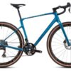 Vélo de Gravel Cube Nuroad C:62 Race Shimano GRX Di2 12V 700 mm Bleu Mineral Teal 2025