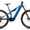 VTT Électrique Tout-Suspendu Cube Stereo Hybrid One44 HPC SLX 800 Shimano Deore XT 12V 800 Wh 27.5'' Bleu Nebula 2025