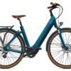 Vélo de Ville Électrique O2 Feel iSwan City Up 5.1 Univ Shimano Altus 8V 432 Wh 28'' Bleu Cobalt