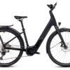 VTC Électrique Cube Kathmandu Hybrid C:62 SLX 400X Easy Entry Shimano Deore 12V 400 Wh 700 mm Gris Carbon Noir 2025