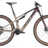 VTT Électrique Tout-Suspendu BMC Fourstroke AMP LT Two Sram GX/NX Eagle 12V 360 Wh 29'' Bordeaux Beige Sand 2024