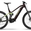 VTT Électrique Tout-Suspendu Haibike Hybe 10.5 Sram GX Eagle AXS 12V 720 Wh MX(29/27.5'') Marron 2024
