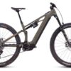 VTT Électrique Tout-Suspendu Cube Stereo Hybrid One44 HPC TM 800 Sram GX Eagle AXS 12V 800 Wh 29'' Vert Dusty Olive 2025