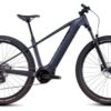VTT Électrique Semi-Rigide Cube Reaction Hybrid Pro 600 Shimano Deore/Deore XT 12V 600 Wh 29'' Gris Metallic 2025