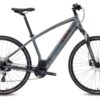 VTC Électrique BH Atom Cross Shimano Acera 8V 500 Wh 700 mm Gris Plata