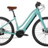 Vélo Fitness Électrique Bicyklet Béatrice Shimano Altus 9V 500 Wh 700 mm Bleu