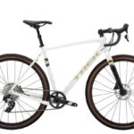 Gravel Bike Trek Checkpoint ALR 5 Sram Apex eTap AXS 12V 700 mm Blanc