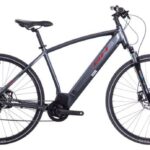 VTC Électrique BH Atom Cross Shimano Altus 8V 500 Wh 700 mm Gris Plata 2023 - Produit Reconditionné