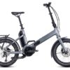 Vélo Pliant Électrique Cube Fold Sport Hybrid 500 Shimano Tiagra 10V 500 Wh 20'' Gris Flash