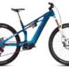 VTT Électrique Tout-Suspendu Cube Stereo Hybrid One44 HPC AT 800 Sram X0 Eagle AXS 12V 800 Wh 27.5'' Bleu Actionteam 2025