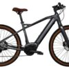 Vélo Fitness Électrique Bicyklet Gabriel Shimano Altus 9V 500 Wh 27.5'' Gris Titane