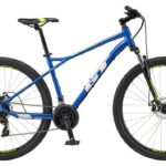 VTT Semi-Rigide GT Aggressor Sport Shimano Tourney 7V 27.5'' Bleu Team
